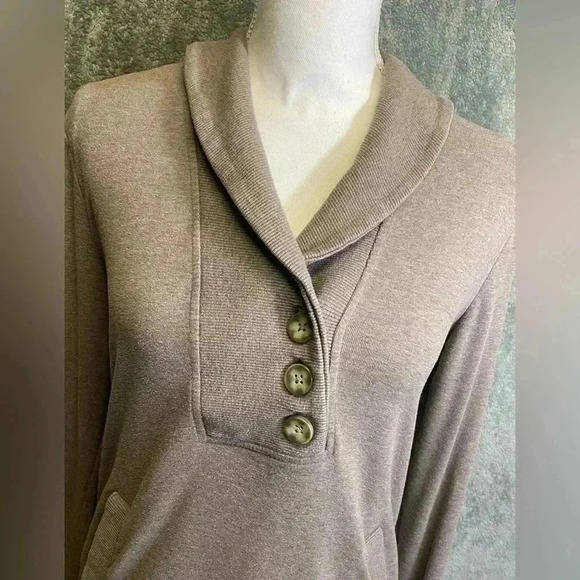 BANANA REPUBLIC Women’s Shawl collar sweater size M - Picture 2 of 10